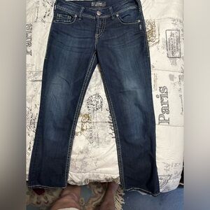 Silver Jeans Co Suki Capris jeans